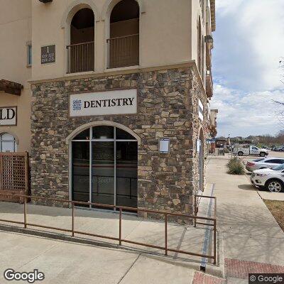 Thumbnail image of the front of a dentist office practice with the name Mansfield Dental Center which is located in Mansfield, TX