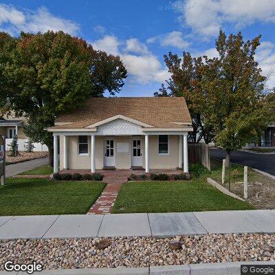 Thumbnail image of the front of a dentist office practice with the name B Charles Pugh DDS Dentist which is located in Riverton, UT