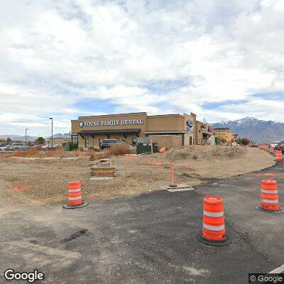 Thumbnail image of the front of a dentist office practice with the name Young Family Dental which is located in Riverton, UT