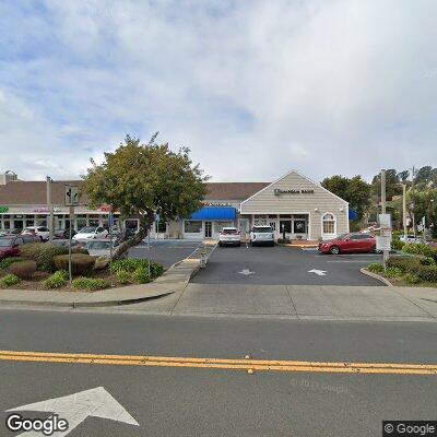 Thumbnail image of the front of a dentist office practice with the name Harbor Dental which is located in Benicia, CA