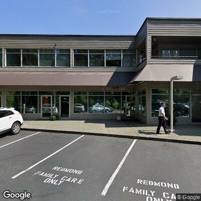 Thumbnail image of the front of a dentist office practice with the name Smile Hub Dental which is located in Redmond, WA