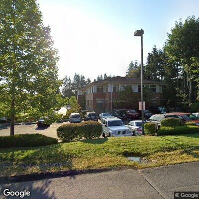 Thumbnail image of the front of a dentist office practice with the name Woodland Dental Center which is located in Puyallup, WA