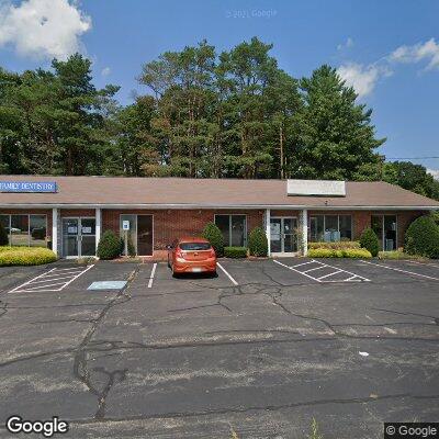 Thumbnail image of the front of a dentist office practice with the name Taunton Cosmetic Dentistry Inc which is located in Raynham, MA