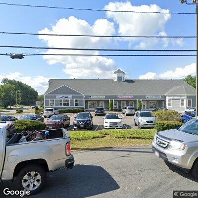 Thumbnail image of the front of a dentist office practice with the name Raynham Family Dental which is located in Raynham, MA