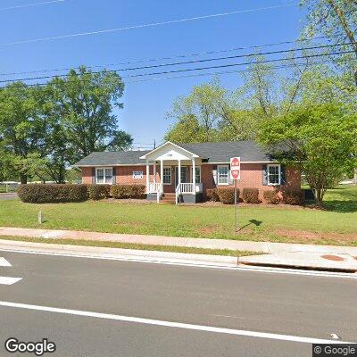 Thumbnail image of the front of a dentist office practice with the name Mid State Dentures which is located in Thomaston, GA