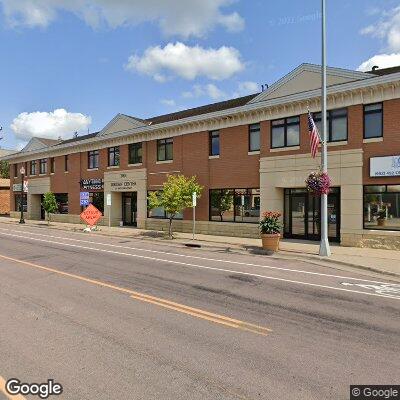 Thumbnail image of the front of a dentist office practice with the name WoodRidge Dental which is located in Jordan, MN