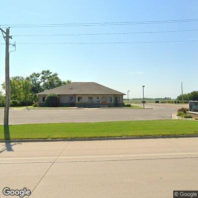 Thumbnail image of the front of a dentist office practice with the name Clark Family Dental Center which is located in Clark, SD