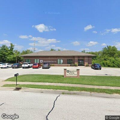 Thumbnail image of the front of a dentist office practice with the name Home Town Dental which is located in O Fallon, IL