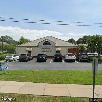 Thumbnail image of the front of a dentist office practice with the name Southern Smiles Family Dentistry which is located in Conway, AR