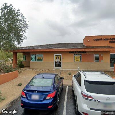 Thumbnail image of the front of a dentist office practice with the name Swainhart Smiles P which is located in Scottsdale, AZ