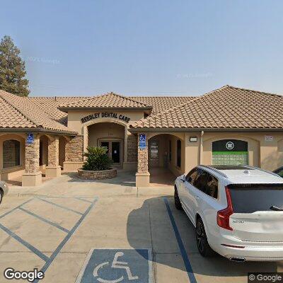 Thumbnail image of the front of a dentist office practice with the name Reedley Dental which is located in Reedley, CA