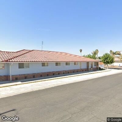 Thumbnail image of the front of a dentist office practice with the name Adelaide Family Dentistry which is located in Dinuba, CA