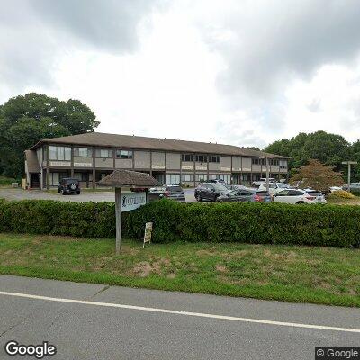 Thumbnail image of the front of a dentist office practice with the name Stonington Dental Associates which is located in Pawcatuck, CT