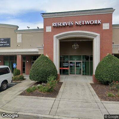 Thumbnail image of the front of a dentist office practice with the name The Children's Dental Group which is located in Lithia Springs, GA