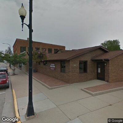 Thumbnail image of the front of a dentist office practice with the name Loberg Dental Clinic which is located in New London, WI