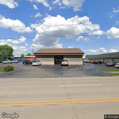 Thumbnail image of the front of a dentist office practice with the name Bertram Dental Laboratories which is located in Neenah, WI