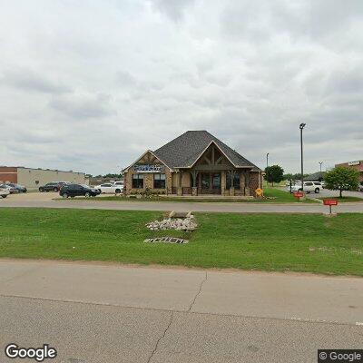 Thumbnail image of the front of a dentist office practice with the name Perkins Dental Group which is located in Perkins, OK