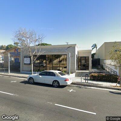 Thumbnail image of the front of a dentist office practice with the name American Family Dental which is located in Santa Monica, CA