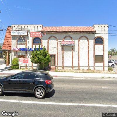 Thumbnail image of the front of a dentist office practice with the name ABC Kids Dental Group which is located in Sylmar, CA