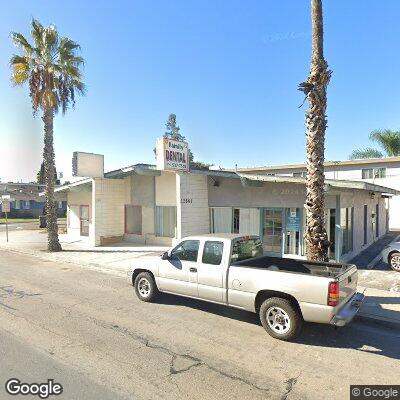 Thumbnail image of the front of a dentist office practice with the name Family Dental which is located in Garden Grove, CA