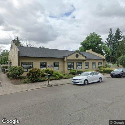 Thumbnail image of the front of a dentist office practice with the name Cary Dental which is located in Canby, OR