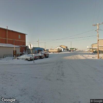 Thumbnail image of the front of a dentist office practice with the name Dental Clinic/Nshc which is located in Unalakleet, AK