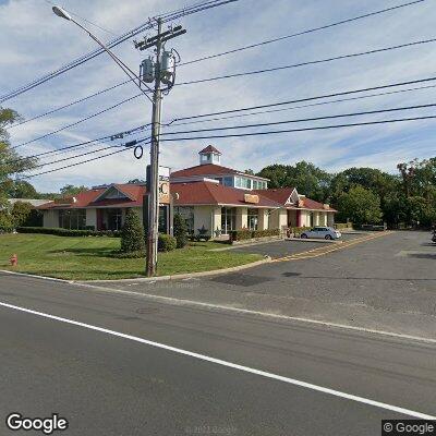 Thumbnail image of the front of a dentist office practice with the name Oakhurst Family Dentistry which is located in Oakhurst, NJ