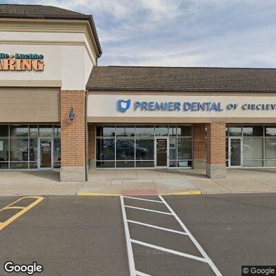 Thumbnail image of the front of a dentist office practice with the name Premier Dental of Circleville which is located in Circleville, OH