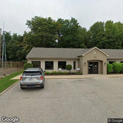 Thumbnail image of the front of a dentist office practice with the name Harmony Orthodontics which is located in Logansport, IN