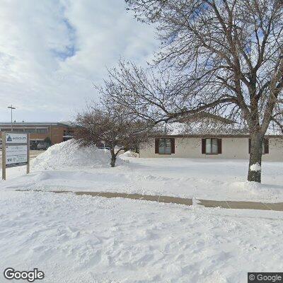 Thumbnail image of the front of a dentist office practice with the name Elmwood Family Dentistry which is located in West Fargo, ND