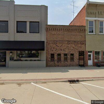 Thumbnail image of the front of a dentist office practice with the name Jones Dental Clinic which is located in Aurora, NE