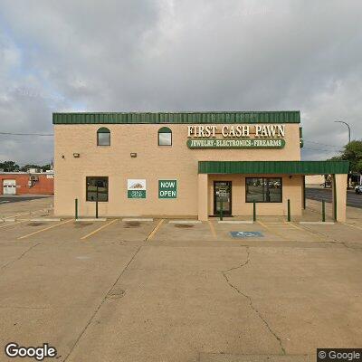 Thumbnail image of the front of a dentist office practice with the name Family Dental Center which is located in Jacksonville, TX