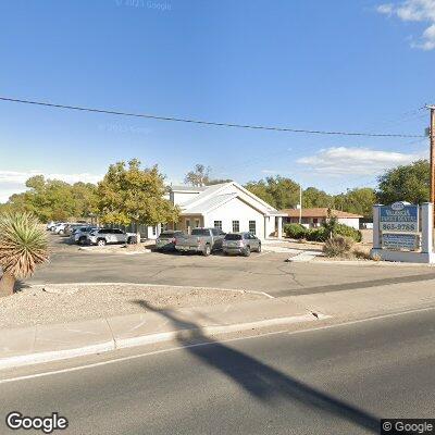 Thumbnail image of the front of a dentist office practice with the name Valencia Family Dental which is located in Los Lunas, NM