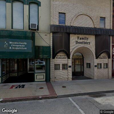 Thumbnail image of the front of a dentist office practice with the name Fort Madison Family Dentistry which is located in Fort Madison, IA