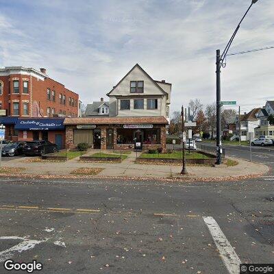 Thumbnail image of the front of a dentist office practice with the name Healthy Smiles which is located in Hartford, CT