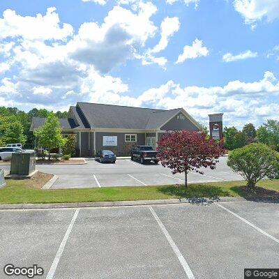 Thumbnail image of the front of a dentist office practice with the name Flanagan Orthodontics which is located in Ringgold, GA