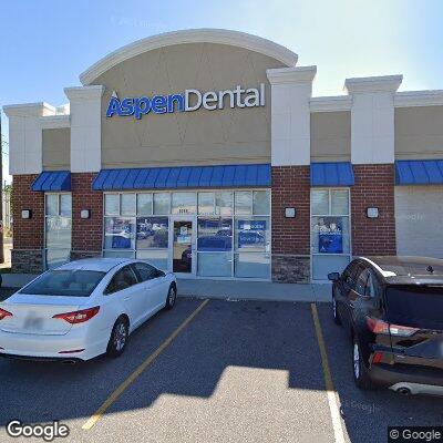 Thumbnail image of the front of a dentist office practice with the name Aspen Dental which is located in Cleveland, OH