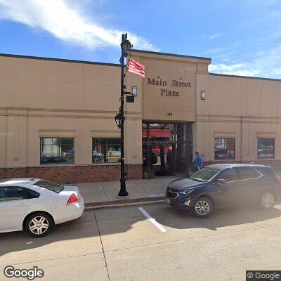 Thumbnail image of the front of a dentist office practice with the name Mack Orthodontics which is located in Maquoketa, IA