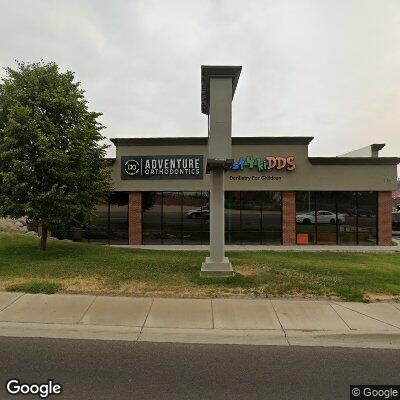 Thumbnail image of the front of a dentist office practice with the name Adventure Orthodontics which is located in Pocatello, ID