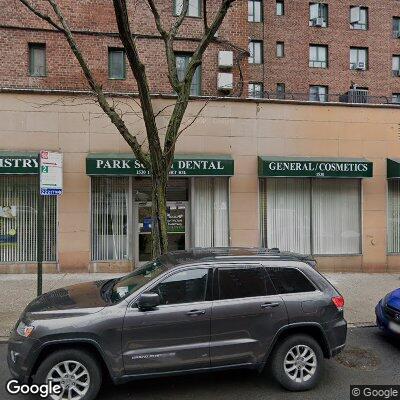 Thumbnail image of the front of a dentist office practice with the name Park South Dental which is located in Bronx, NY