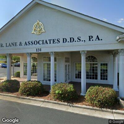 Thumbnail image of the front of a dentist office practice with the name Lane & Associates Family Dentistry which is located in Biscoe, NC