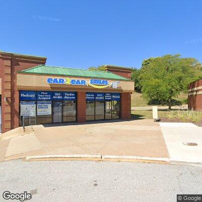 Thumbnail image of the front of a dentist office practice with the name Skyline Dental Service which is located in Davenport, IA