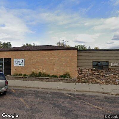 Thumbnail image of the front of a dentist office practice with the name Parkston Dental Center which is located in Parkston, SD