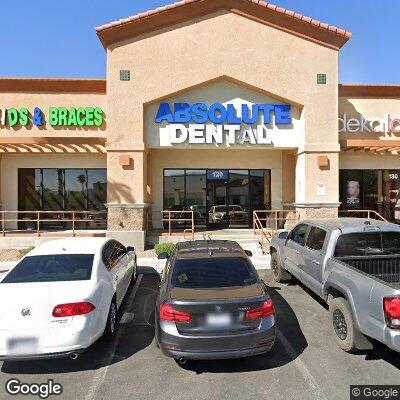 Thumbnail image of the front of a dentist office practice with the name Nevada Dental Specialists which is located in Las Vegas, NV