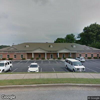 Thumbnail image of the front of a dentist office practice with the name Knob Creek Oral Clinic which is located in Johnson City, TN