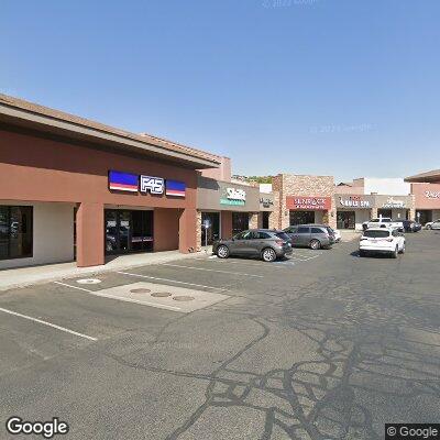 Thumbnail image of the front of a dentist office practice with the name Burke Orthodontics which is located in Saint George, UT