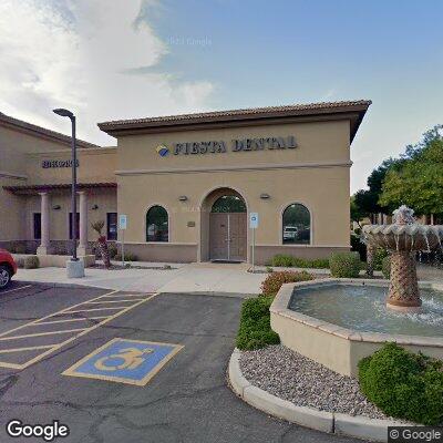 Thumbnail image of the front of a dentist office practice with the name Fiesta Dental Care which is located in Chandler, AZ