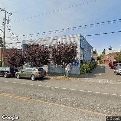 Thumbnail image of the front of a dentist office practice with the name Aligne Orthodontics which is located in Seattle, WA