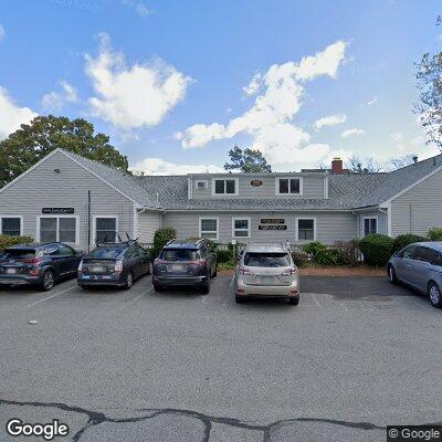 Thumbnail image of the front of a dentist office practice with the name Center for Advanced Periodontics and Implant Dentistry which is located in Falmouth, MA