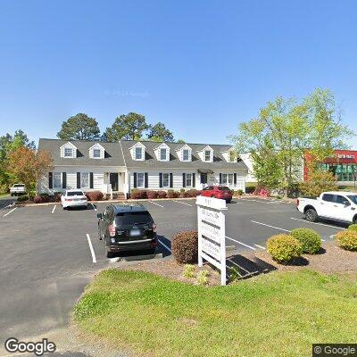 Thumbnail image of the front of a dentist office practice with the name Raleigh Orthodontics which is located in Creedmoor, NC